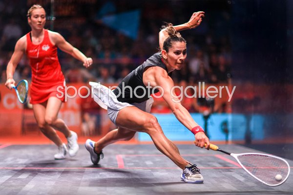 Joelle King New Zealand v Lucy Turmel England Squash Commonwealth Games 2022