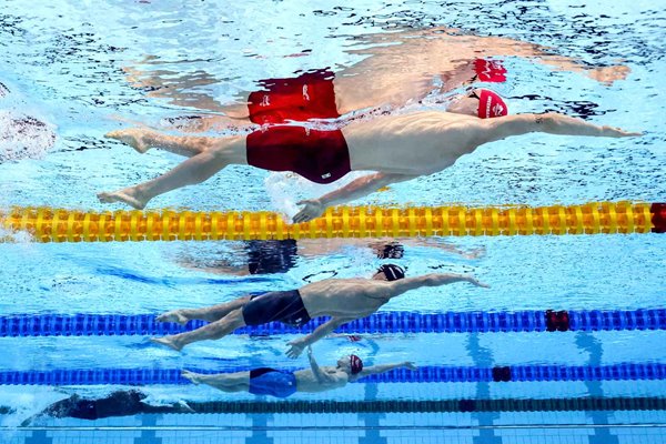 Luke Greenbank England 200m Backstroke Swimming Commonwealth Games 2022