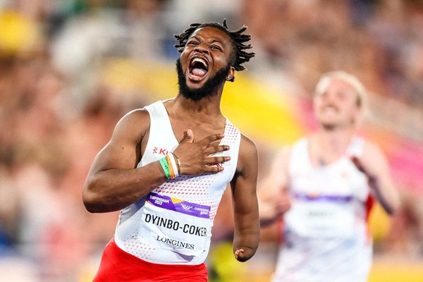 Emmanuel Temitayo Oyinbo-Coker England Gold 100m Commonwealth Games 2022
