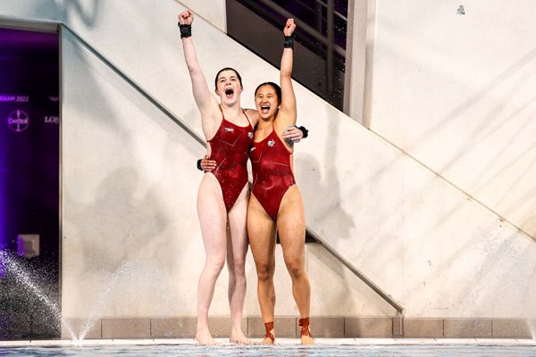 Eden Cheng & Andrea Spendolini Sirieix Diving Silver Commonwealth Games 2022