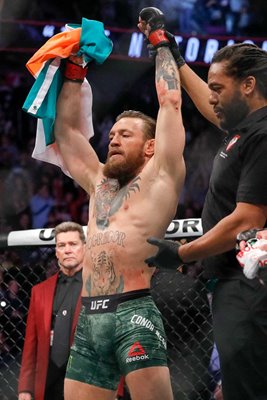 Conor McGregor Ireland beats Donald Cerrone Las Vegas 2020