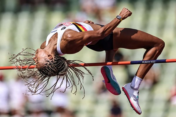 Nafissatou Thiam Belgium High Jump Heptathlon European Athletics 2022