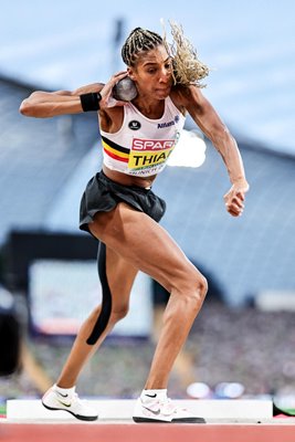 Nafissatou Thiam Belgium Shot Put Heptathlon European Athletics 2022