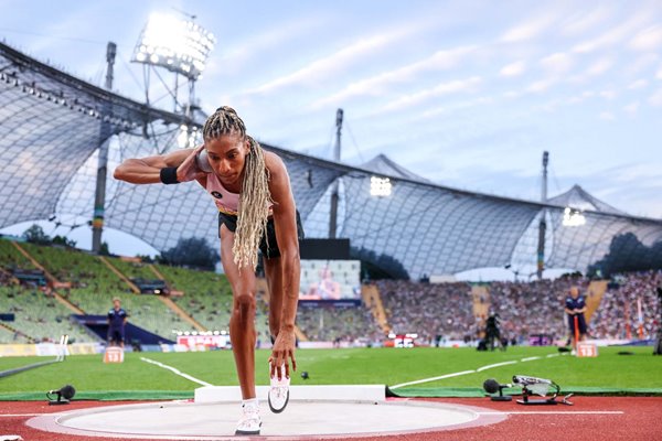 Nafissatou Thiam Belgium Shot Put Heptathlon European Athletics Munich 2022