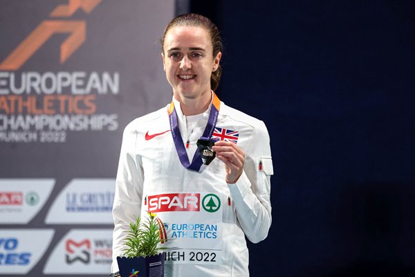 Laura Muir Great Britain 1500m Gold European Athletics Munich 2022