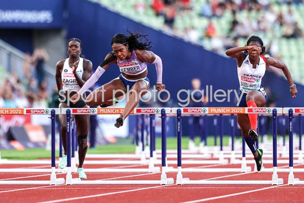 Cindy Sember Great Britain 100m Hurdles European Athletics Munich 2022