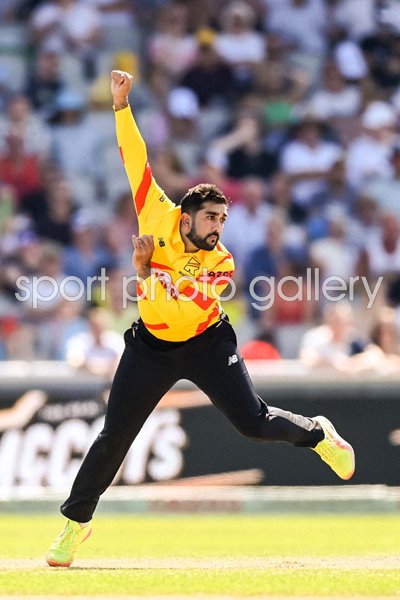 Tabraiz Shamsi Trent Rockets v Manchester Originals Old Trafford The Hundred 2022