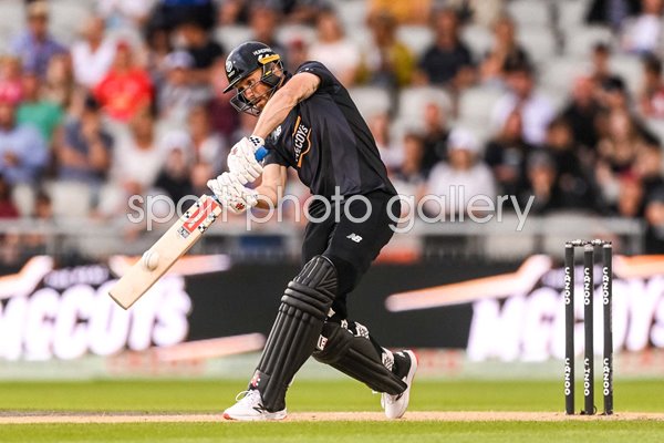 Phil Salt hits a six Manchester Originals v Welsh Fire The Hundred 2022