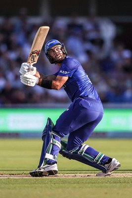 Glenn Maxwell London Spirit bats v Manchester Originals The Hundred 2022