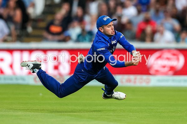 Mason Crane London Spirit catch v Manchester Originals The Hundred 2022