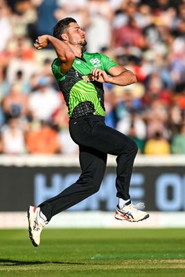 Marcus Stoinis Southern Brave bowls v Birmingham Phoenix The Hundred 2022