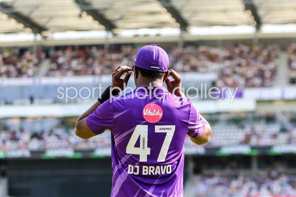 Dwayne Bravo Northern Superchargers v London Spirit The Hundred 2022