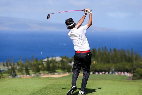 Bubba Watson Tournament of Champions Hawaii 2013