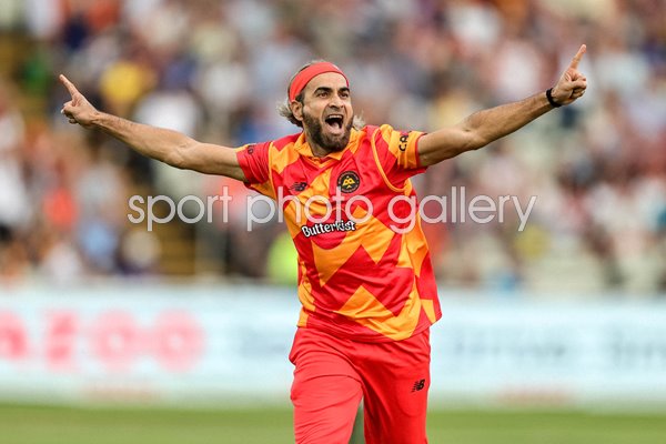 Imran Tahir Birmingham Phoenix wicket v Trent Rockets The Hundred 2022