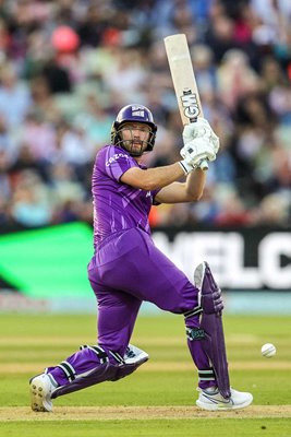 Adam Lyth Northern Superchargers bats v Birmingham Phoenix The Hundred 2022