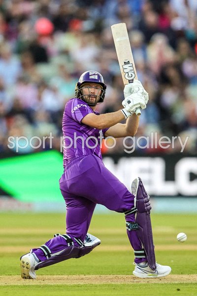 Adam Lyth Northern Superchargers bats v Birmingham Phoenix The Hundred 2022