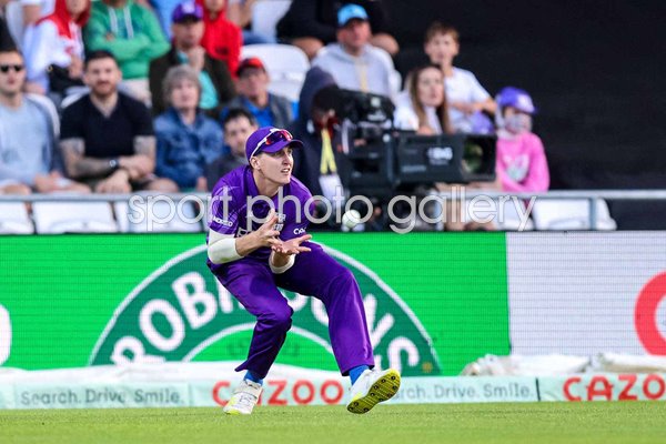 Harry Brook Northern Superchargers catch v Manchester Originals The Hundred 2022