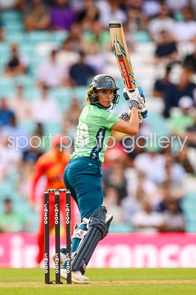 Lauren Winfield-Hill Oval Invincibles v Birmingham Phoenix The Hundred 2022