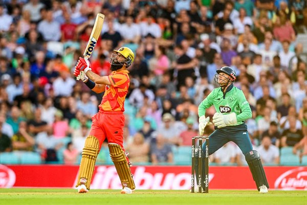 Moeen Ali Birmingham Phoenix v Oval Invincibles The Hundred 2022