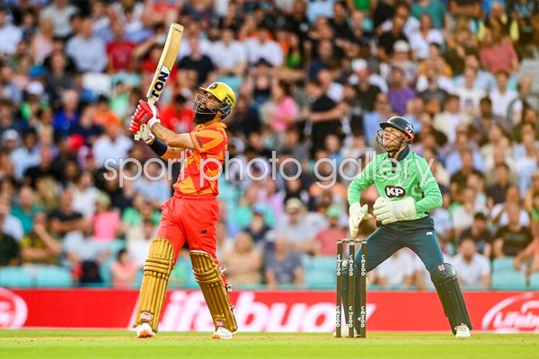 Moeen Ali Birmingham Phoenix v Oval Invincibles The Hundred 2022