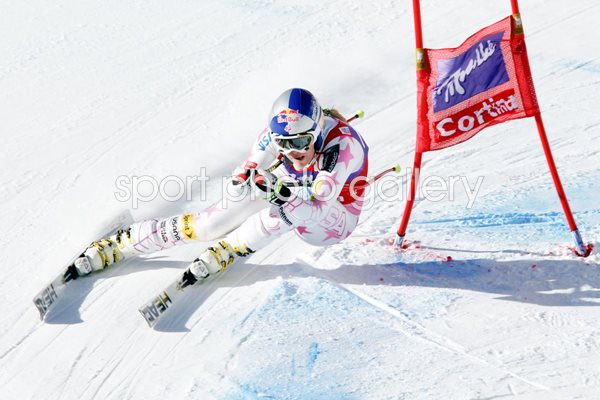 Lindsey Vonn World Cup Downhill Italy 2012