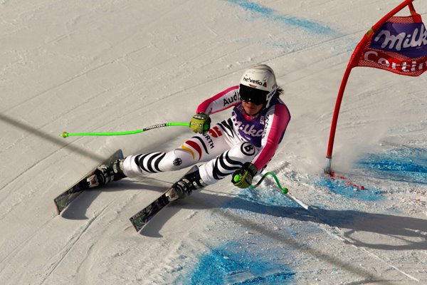 Viktoria Rebensburg World Cup Downhill 2013