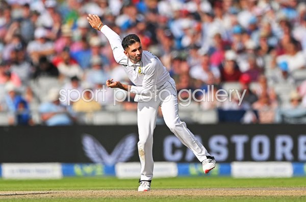 Keshav Maharaj South Africa spinner v England Old Trafford Test Match 2022