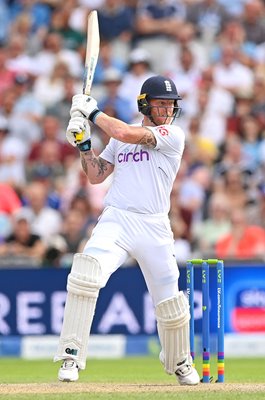 Ben Stokes England batting v South Africa Old Trafford Test 2022