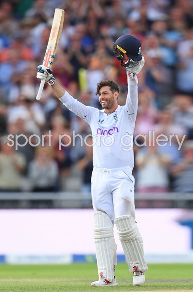 Ben Foakes England century v South Africa Old Trafford Test 2022