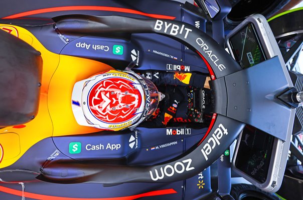 Max Verstappen Red Bull Garage Aerial Netherlands Grand Prix 2022