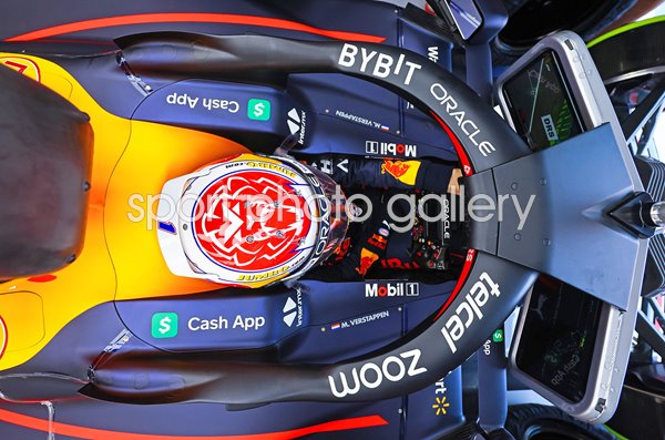 Max Verstappen Red Bull Garage Aerial Netherlands Grand Prix 2022