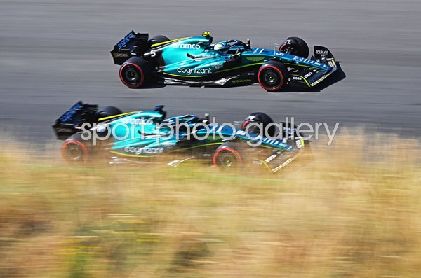 Sebastian Vettel & Lance Stroll Aston Martin Netherlands Grand Prix 2022