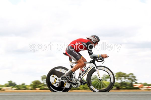Lance Armstrong Time Trial Action