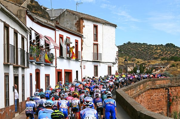 Montoro start village 77th Tour of Spain 2022  