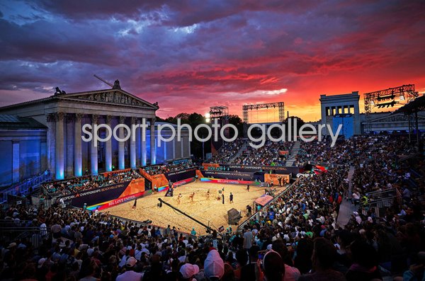 Beach Volleyball Koenigsplatz European Championships Munich 2022