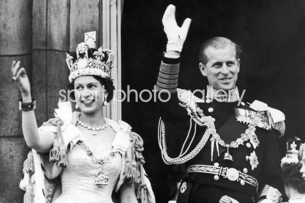 Queen Elizabeth II & Duke of Edinburgh Coronation June 1953