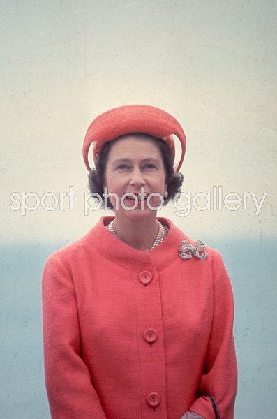 Queen Elizabeth II at Ventnor Royal visit to the Isle of Wight