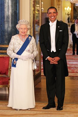 Queen Elizabeth II & President Barack Obama London 2011