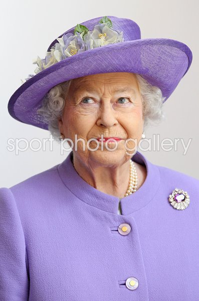 Queen Elizabeth II visits maternity ward the Lister Hospital Stevenage 2012
