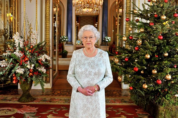 Queen Elizabeth II Christmas Broadcast Buckingham Palace 2012