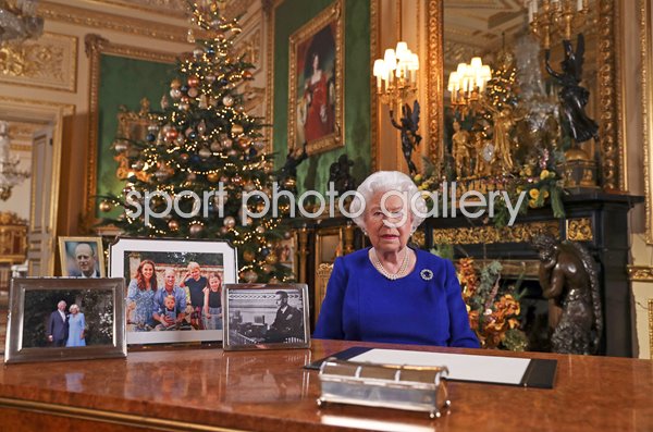 Queen Elizabeth II Records Her Annual Christmas Broadcast