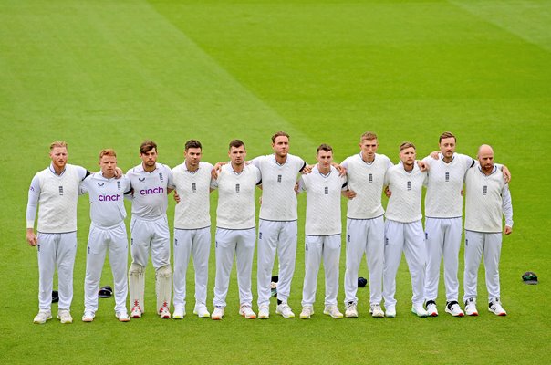 England players national anthem v South Africa Oval Test Match 2022