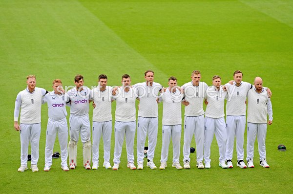 England players national anthem v South Africa Oval Test Match 2022