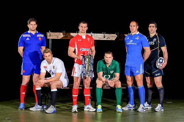 Six Nations 2013 Team Captains 