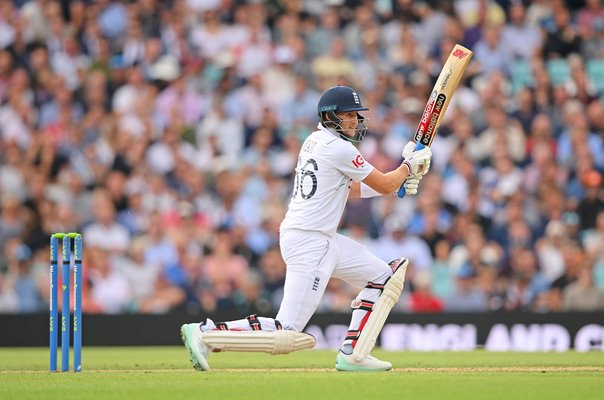 Joe Root England batting v South Africa Oval Test Match 2022