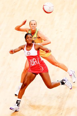 Sasha Corbin England v Australia Netball 2011