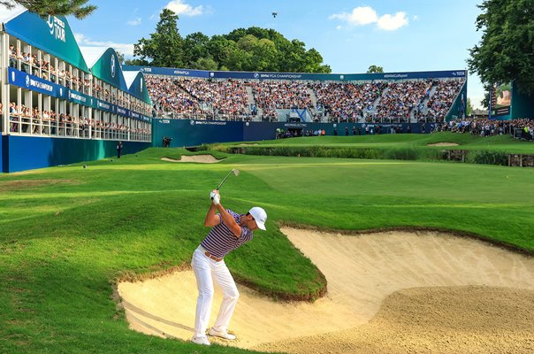 Billy Horschel USA 18th hole PGA Championship Wentworth 2022