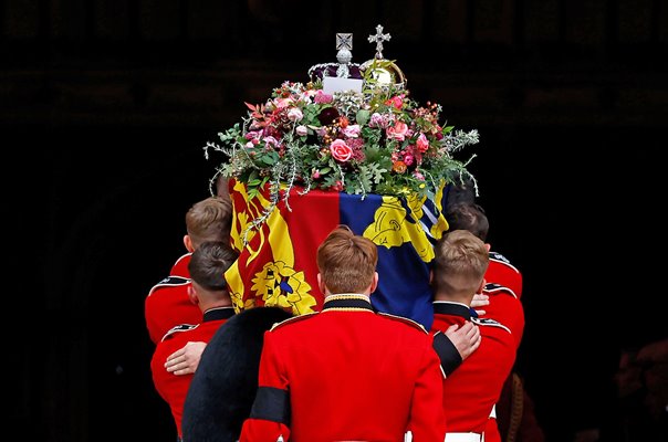 The Committal Service For Her Majesty Queen Elizabeth II St. George's Chapel 2022