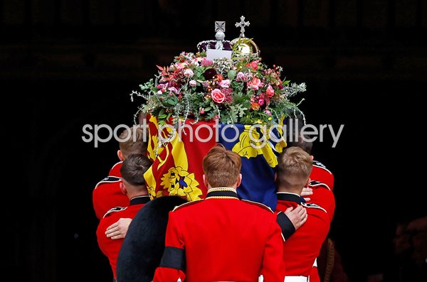 The Committal Service For Her Majesty Queen Elizabeth II St. George's Chapel 2022