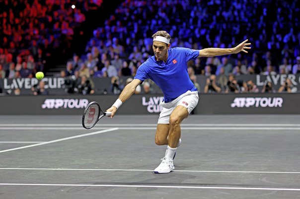 Roger Federer Switzerland Last Tennis Match Laver Cup London 2022